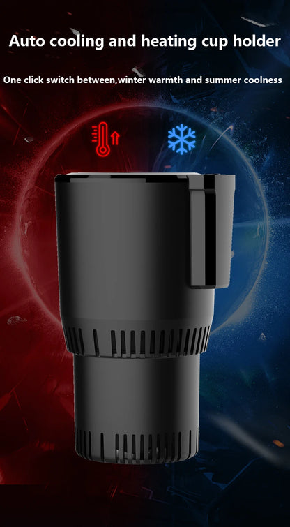 12V Smart Car Mug: Hot Coffee or Icy Soda on the Go!